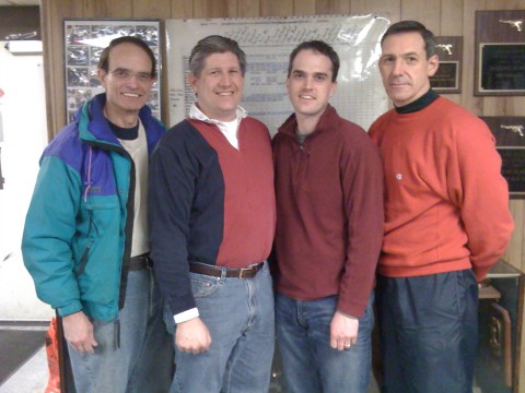 Digby Hand Left to Right: Bob Lynn, Joe Graff, Dan Holmes, and Don Norris